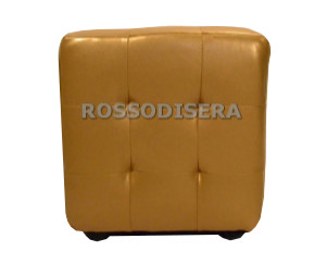 Noleggio Pouf oro Dubai a Milano